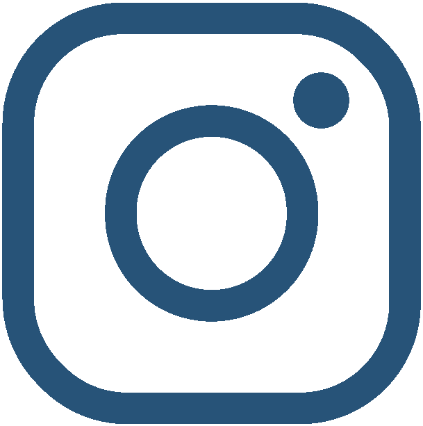 Instagram Icon in Blue
